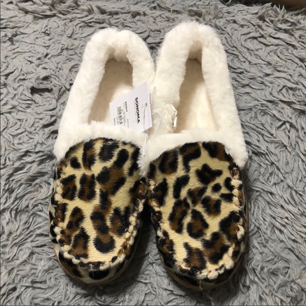 Cheetah Slippers